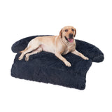 HULIANFU Washable Pet Sofa Dog Bed Calming Bed For Large Dogs Sofa Blanket Winter Warm Cat Bed Mat Couches Car Floor Furniture Protector