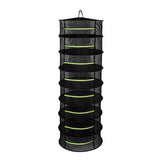 HULIANFU Layers Drying Net for Herbs Hanging Basket Folding Dry Rack Herb Drying Net Dryer Bag Mesh For Flowers Buds Plants Organizer