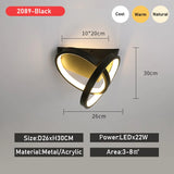 HULIANFU Modern Led Aisle Light Ceiling Lights Cloakroom Corridor Balcony Foyer  Ceiling Lamp Acrylic Decoration Home Lustering Luminaire