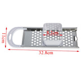 HULIANFU Kitchen Accessories 1PCS Pasta Machine Manual Noodle Spaetzle Maker Stainless Steel Blades Dumpling Maker Pasta Cooking Tools