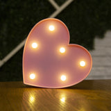 HULIANFU Luxury Alphabet Letter LED Lights Luminous Number Lamp  Battery Night Light for Home Wedding Birthday Christmas Party Decoration