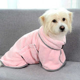HULIANFU Pet Absorbent Towel Dog Bathrobe Xs-M Pet Dog Bath Towel For Small Medium Large Dogs Microfiber Super Absorbent Pet Drying Towel