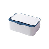 HULIANFU New   Plastic Tissue Box With Lid Wet Tissue Holder Baby Wipes Paper Storage Box Paper Towel Dispenser Home Napkin Organizer