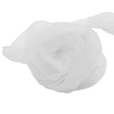 HULIANFU Organza Chair Sashes Bow Chair Covers Organza Fabric DIY Knot Chair Tie for Party Events Wedding Decoration 18cmx275cm