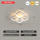 HULIANFU Modern Led Aisle Light Ceiling Lights Cloakroom Corridor Balcony Foyer  Ceiling Lamp Acrylic Decoration Home Lustering Luminaire