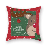 HULIANFU Santa pillowcase Happy New Year 2023 Xmas Gifts  Christmas Decor For Home Merry Christmas Ornament Navidad Natal Xmas Gifts