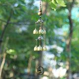 HULIANFU Outdoor Living Wind Chimes Yard Garden Tubes Bells Copper Antique Windchime Wall Hanging Home Decor Decoration wind chimes
