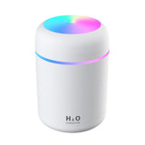 HULIANFU Portable 300ml Humidifier USB Ultrasonic Dazzle Cup Aroma Diffuser Cool Mist Maker Air Humidifier Purifier with Romantic Light