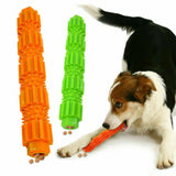 HULIANFU Pet Dog Chew Toy For Aggressive Chewers Treat Dispensing Rubber Teeth Cleaning Toy Squeaking Rubber Dog Toy