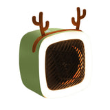 HULIANFU Portable Mini Heaters for Home Cute Electric Heaters Hot Fan Heater Plug in Winter Warmer Overheat Protection Small Warmer Mute