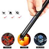 HULIANFU USB Charging Arc Lighter Plasma Electric Pulse Lighters Kitchen Tools