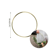 HULIANFU Wedding Decoration 10-40cm Rattan Wreath Metal Hoop Wreath Decor Floral Hoop Christmas Decor for Home Hanging Artificial Flower
