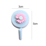 HULIANFU New Cute Animal Wall Hook for Key Holder Coat Towel Hanging Plastic Mask Holder Bathroom Organizer Wall Decor Home Accessories