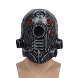 HULIANFU Punk Masque Helmet Halloween Cosplay Natural Latex Full Head Mask Steampunk Robot Masque Headgear Halloween Costume Props