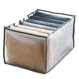 HULIANFU New Underwear Clothes Storage Box Foldable Drawer Organizers Socks Shorts Closet Wardrobe Separation Compartment Box Washable
