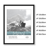HULIANFU Metal Photo Pictures Frames Modern 30x40 cm A4 21x30 40x50 Gold Black White Mat Plexiglass  Poster Canvas Prints Wall Art Decor