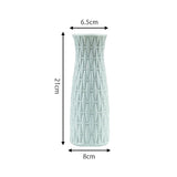 HULIANFU Modern vases decoration home Nordic Style Flower Arrangement Living Room Origami flower pot for interior