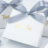 HULIANFU Thank You Party Favor Gift Box wedding candy box Baby Shower Paper Gift Bag Birthday Christmas Favor Present Boxes Packing
