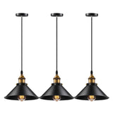 HULIANFU Vintage Pendant Light Loft Retro Chandelier Pendant Lamp E27 Base Industrial Hanging light Edison Home Lighting for Living Room