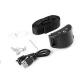 HULIANFU Pet Dog Rechargeable Anti Bark Collar Control Train Waterproof Stop Barking for Small Dog Waterproof Ultrasonic Training Collars