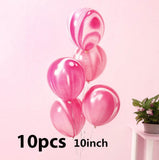 HULIANFU Pink Pony Horse Balloons Helium Unicorn Foil Balloon Kids Toys Wedding Birthday Baby Shower Animal Party Decoration Supplies