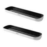 HULIANFU Wall-mounted Bathroom Shelf Toilet Storage Rack For Kitchen Storage Bath Organizer Household Bathroom Accessories Without Drill