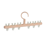 HULIANFU Magic 9-hole Support Circle Clothes Hanger Clothes Drying Rack Multifunction Plastic clothes rack Home Storage Hangers