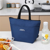 HULIANFU Lunch Bag Lunch Box Thermal Insulated Canvas Tote Pouch Kids School Bento Portable Dinner Container Picnic Food Storage Bags