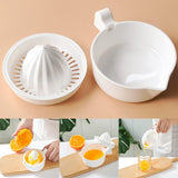 HULIANFU Kitchen Manual Orange juicer Lemon Squeezer Plastic Fruit Tool Mini Blender Portable Citrus Juicer Machine Kitchen Accessories
