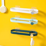 HULIANFU Towel Rack Free Punching Toilet Multifunctional Bathroom Rack Single Towel Bar Toilet Wall-mounted Storage Rack