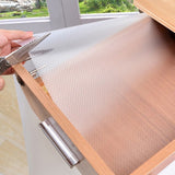 HULIANFU Waterproof Pad Shelf Drawer Liner Cabinet Non Slip Table Cover Mat Refrigerator Pad Tablecloth Moistureproof Kitchen Table Mat