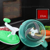 HULIANFU NEW Powerful Manual Meat Grinder Hand-power Food Chopper Mincer Mixer Blender to Chop Meat Fruit Vegetable Nuts Herbs