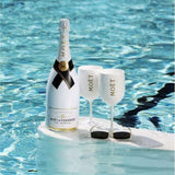 HULIANFU Wine Glasses PARTY White Champagne Coupes Cocktail Glass Champagne Flutes Wine Cup Goblet Plastic Beer Glass  Whiskey Glass