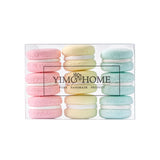 HULIANFU Simulation macaron model fake cake cream children birthday party photo decoration wedding dessert window decoration ornaments