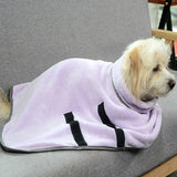 HULIANFU Pet Absorbent Towel Dog Bathrobe Xs-M Pet Dog Bath Towel For Small Medium Large Dogs Microfiber Super Absorbent Pet Drying Towel