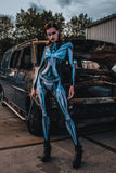 New Halloween Robot Jumpsuit Stage Costume Sexy Tights Sci-Fi Cosplay Costumes Women Performance Scary Party Characters Clothing