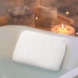 HULIANFU SPA Bath Pillow Neck and Back Support Headrest Pillow Thickened for Home Hot Tub Bathroom Cushion Accersories Bathroom Tool