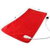 HULIANFU Large electric heating pad For Back Pain and Cramps Relief heat pad with Moist & Dry Heat Therapy Options EU/US/UK/AU Plug