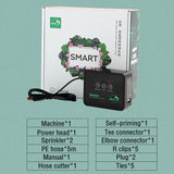 HULIANFU Intelligent Reptile Fogger Electronic Humidifier Timer Automatic Mist System Rainforest Water Spray Control Sprinkler Terrariums