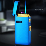 HULIANFU Windproof Arc Usb Lighter Gas Lighter Metal Survival Torch Turbo Lighters Plasma Lighter Survival Lighters Gadgets for Men