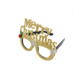 HULIANFU 2023 Christmas Headbands Christmas Tree Reindeer Antlers Hairband Xmas Party Kids Hairhoop  Christmas Glasses Photo Booth Props