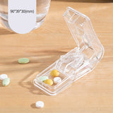 HULIANFU Pill Box Wheat Sealed 8 Grids Pill Container Organizer Health Care Drug Travel Divider 7 Day Pill Storage Bag Travel Pill Cases