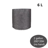 HULIANFU Planting Bag Black/Grey Potato Fabric Vegetable Seedling  growing pot garden tools 1-15 Gallon Eco-Friendly Grow bag