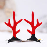 HULIANFU 2023 Christmas Headband Adornment Cute Antler Festival Style Headband Reindeer Ornaments Party Horns Cosplay Accessories