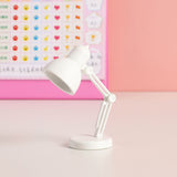 HULIANFU LED Mini Desk Lamp Foldable Magnetic Night Light Bedroom Study Reading Book Lamps With Clip Eye Protection Bedside Lights