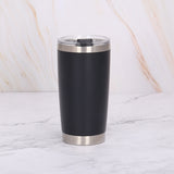 HULIANFU Thermal Mug Beer Cup Tumbler Stainless Steel Double Wall Vacuum Insulated Coffee Tea Mug Wide Mouth Water Bottle Drinkware
