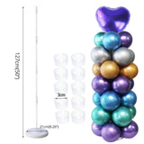 HULIANFU Table Balloon Arch Set Ballon Column Stand for Wedding Birthday Party Decorations Kids Balloons Accessories Christmas Decor ball