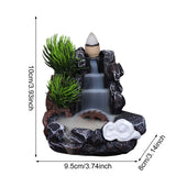 HULIANFU Retro Incense Burner Dragon Boat Incense Stick Holder Traditional Chinese Design Hand Carved Carving Censer Ornaments Home Decor