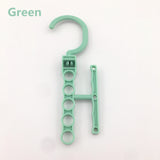 HULIANFU Magic 9-hole Support Circle Clothes Hanger Clothes Drying Rack Multifunction Plastic clothes rack Home Storage Hangers