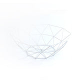 HULIANFU Kitchen Basket Container Bowl Metal Wire Basket Kitchen Drain Rack Fruit Vegetable Storage Holder Snack Tray Storage Bowl